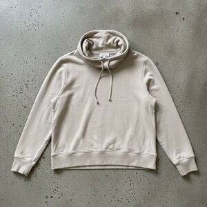 Haven Well Within Interlock Funnel Neck Pullover Talbots Beige size Large